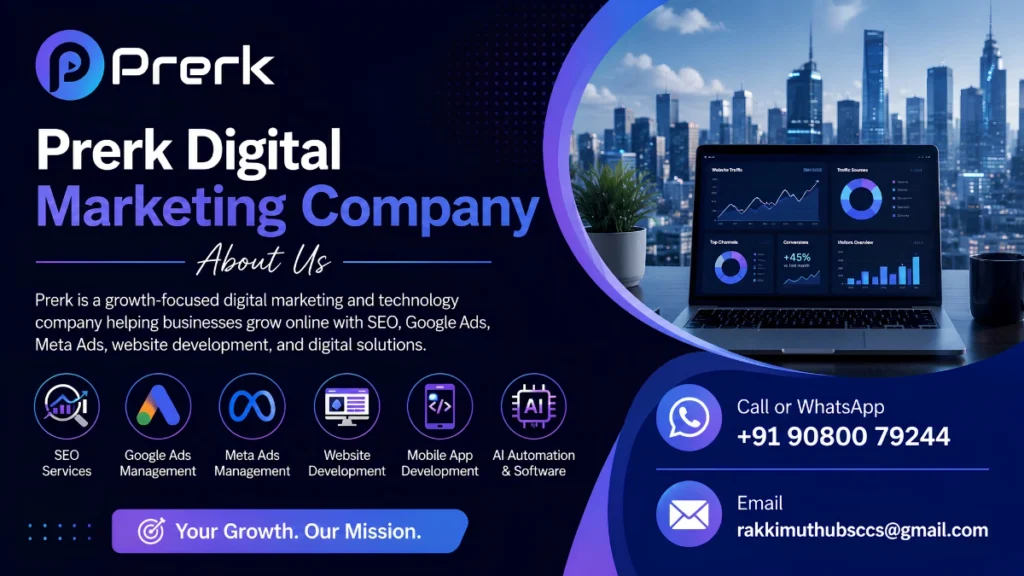 Prerk Digital Marketing Company